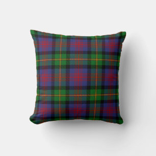 Scottish Clan Logan Tartan Plaid Cushion