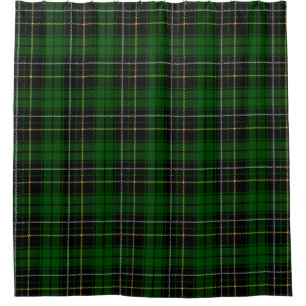 Scottish Clan MacAlpine Tartan Plaid Shower Curtain