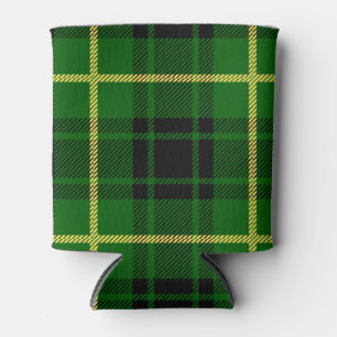 Scottish Clan MacArthur Tartan Plaid Can Cooler