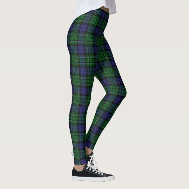 Scottish Clan MacCallum Tartan Leggings (Right)