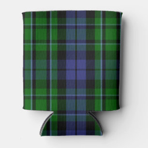Scottish Clan MacCallum Tartan Plaid Can Cooler
