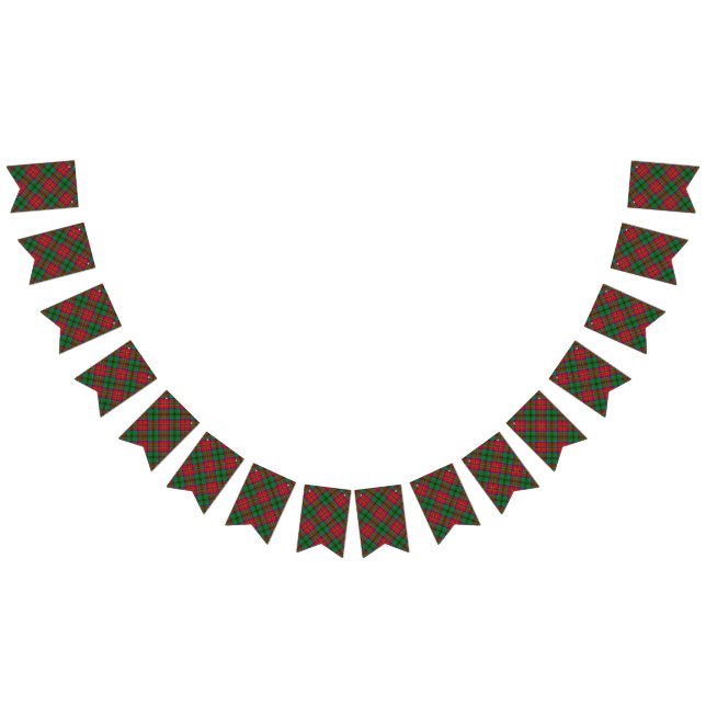 Scottish Clan MacCulloch Tartan Bunting (All)