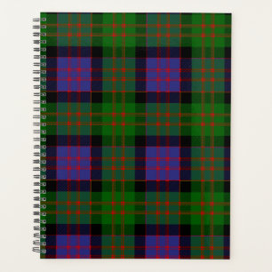 Scottish Clan MacDonald Tartan Plaid Planner