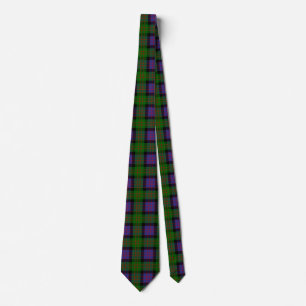 Scottish Clan MacDonald Tartan Plaid Tie