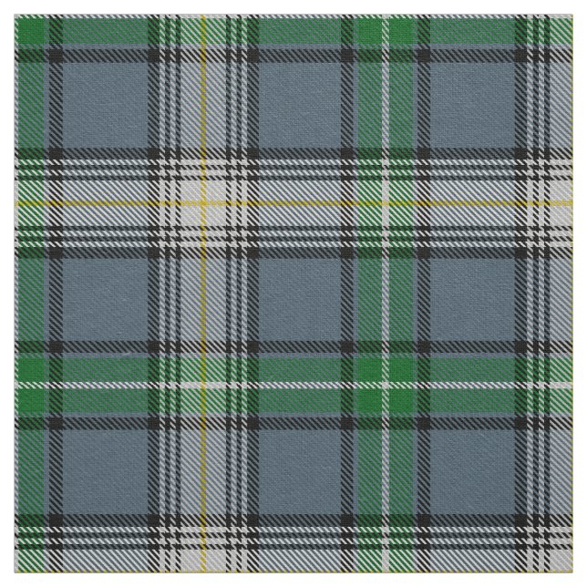 Scottish Clan MacDowall Tartan Plaid Fabric (Swatch)