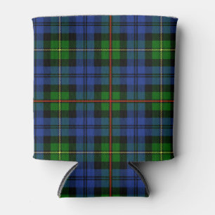 Scottish Clan MacEwan Tartan Plaid Can Cooler