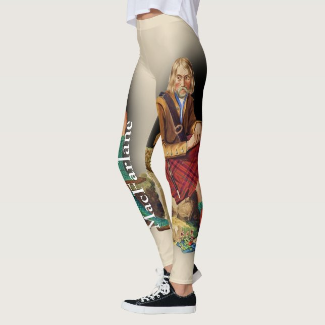 Scottish Clan MacFarlane By R. R. McIan Leggings (Left)