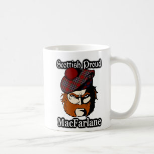 Scottish Clan MacFarlane Tartan Scottish Coffee Mug