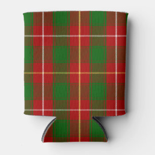 Scottish Clan MacFie Tartan Plaid Can Cooler
