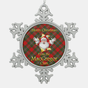 Scottish Clan MacGregor Christmas Ornament