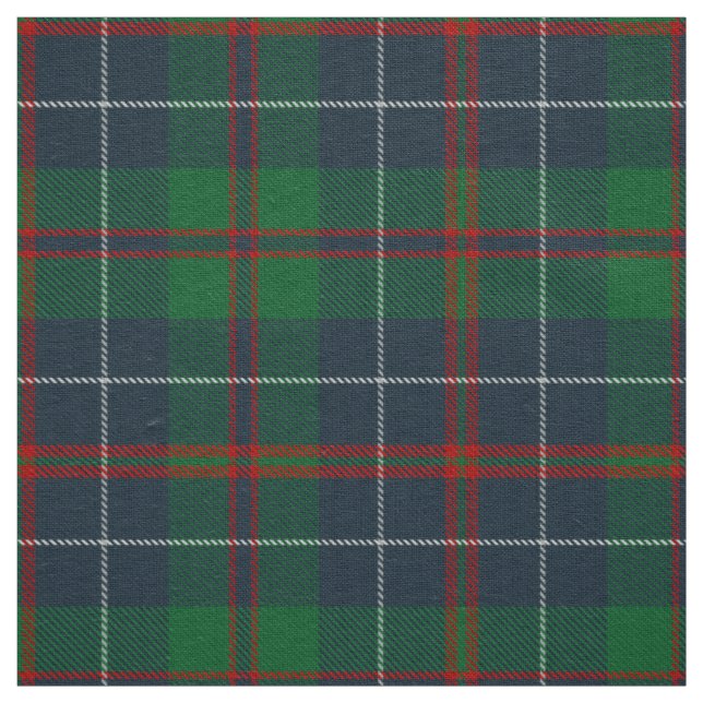 Scottish Clan MacHardy Tartan Plaid Fabric (Swatch)
