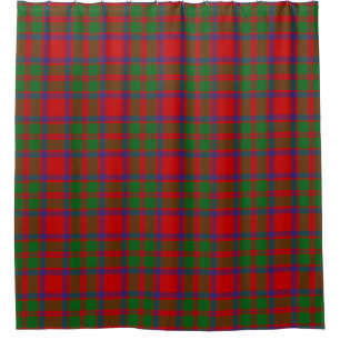 Scottish Clan MacIntosh Tartan Plaid Shower Curtain