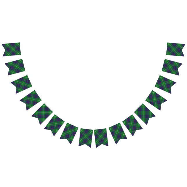 Scottish Clan MacIntyre Tartan Bunting (All)
