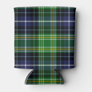 Scottish Clan MacKellar Tartan Plaid Can Cooler