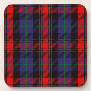 Scottish Clan MacLachlan Tartan Plaid Coaster