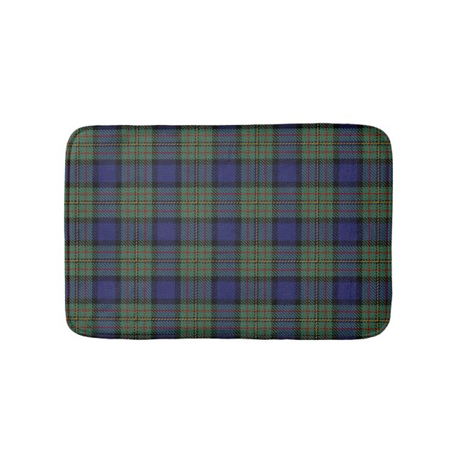 Scottish Clan MacLaren Tartan Plaid Bath Mat (Front)