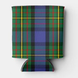 Scottish Clan MacLaren Tartan Plaid Can Cooler