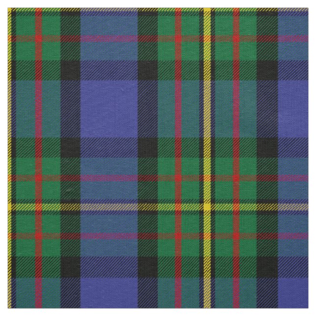 Scottish Clan MacLaren Tartan Plaid Fabric (Swatch)
