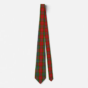 Scottish Clan MacLean of Duart Tartan Plaid Tie