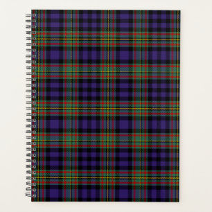 Scottish Clan MacLellan Tartan Plaid Planner