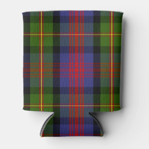Scottish Clan MacLennan Tartan Plaid Can Cooler