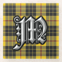 Scottish Clan MacLeod Letter M Monogram Tartan