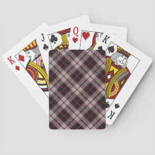 Scottish Clan MacPherson Tartan Deck Playing Cards