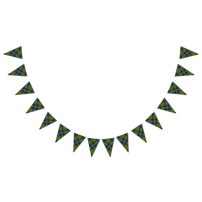 Scottish Clan MacRae Hunting Tartan Bunting (All)