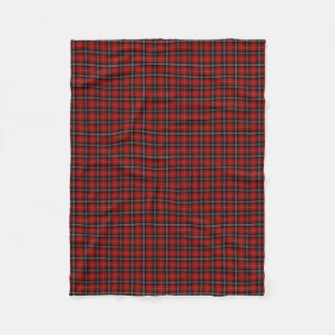 Scottish Clan Marjoribanks Classic Tartan Fleece Blanket
