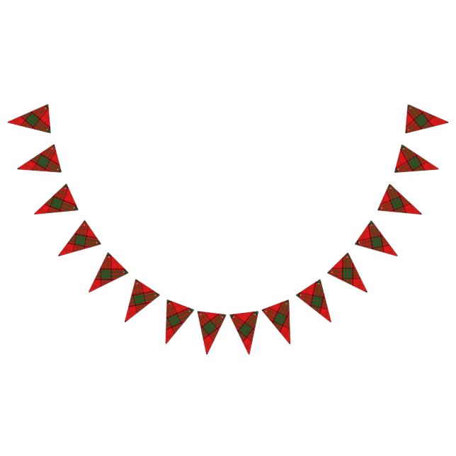 Scottish Clan Maxwell Tartan Bunting (All)