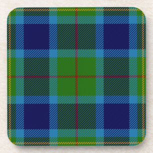 Scottish Clan Miller Tartan Plaid Coaster