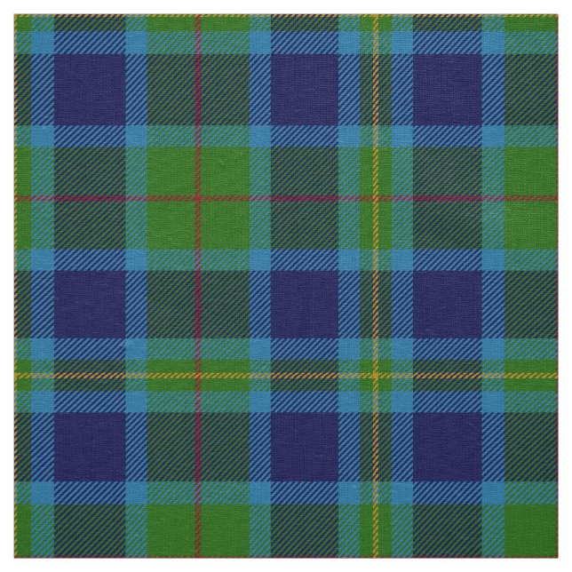 Scottish Clan Miller Tartan Plaid Fabric (Swatch)