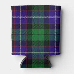 Scottish Clan Mitchell Tartan Plaid Can Cooler
