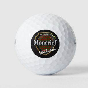 Scottish Clan Moncrief Personalise Your Name Golf Balls