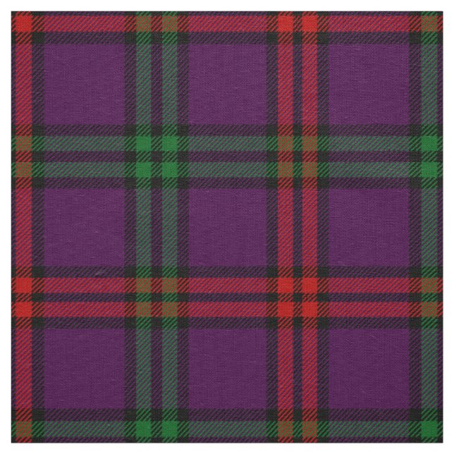 Scottish Clan Montgomery Tartan Plaid Fabric (Swatch)