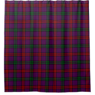 Scottish Clan Montgomery Tartan Plaid Shower Curtain