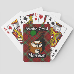 Scottish Clan Morrison Tartan Deck Playing Cards