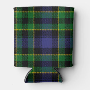 Scottish Clan Mowat Tartan Plaid Can Cooler