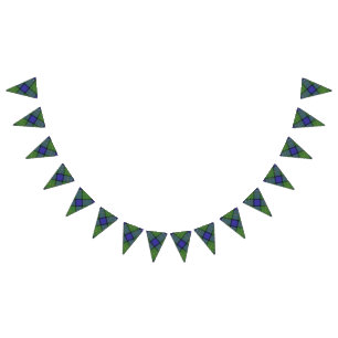 Scottish Clan Muir Tartan Bunting