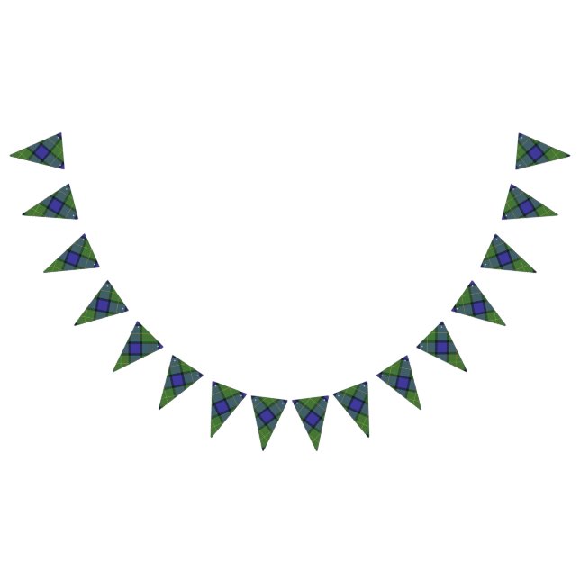 Scottish Clan Muir Tartan Bunting (All)