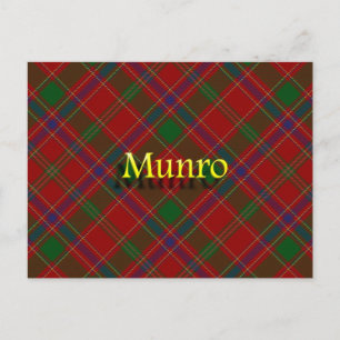 Scottish Clan Munro Postcard