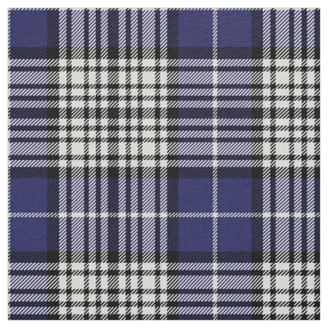 Scottish Clan Napier Tartan Plaid Fabric (Swatch)