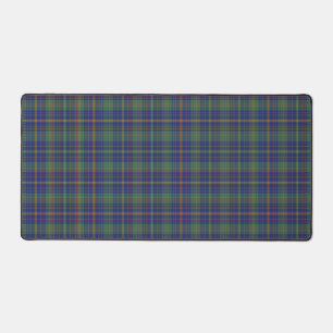 Scottish Clan Platt Tartan Plaid Desk Mat