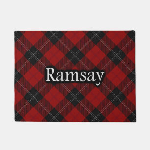 Scottish Clan Ramsay Tartan Doormat
