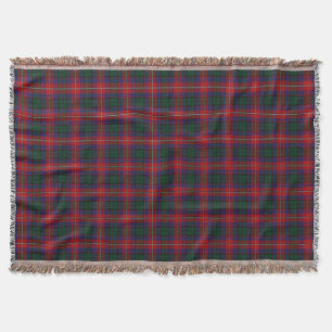 Scottish Clan Rattray Tartan Throw Blanket