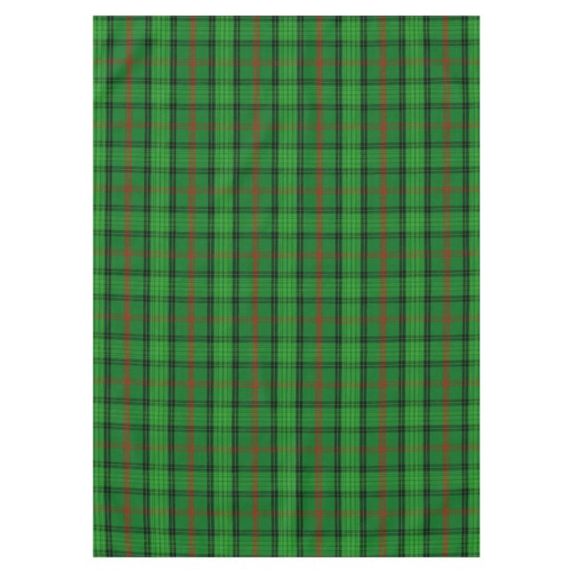 Scottish Clan Ross Tartan Plaid Tablecloth (Front)