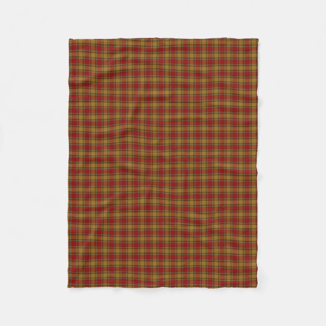 Scottish Clan Scrymgeour Classic Tartan Fleece Blanket (Front)