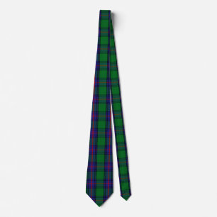 Scottish Clan Shaw Tartan Plaid Tie