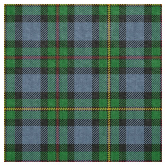 Scottish Clan Smith Tartan Plaid Fabric (Swatch)