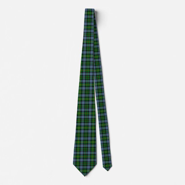 Scottish Clan Smith Tartan Plaid Tie (Front)